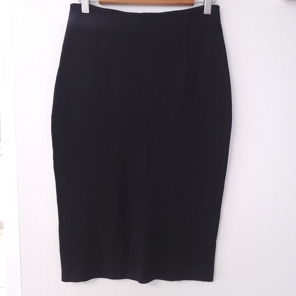 & Other Stories elegant Black Pencil Skirt